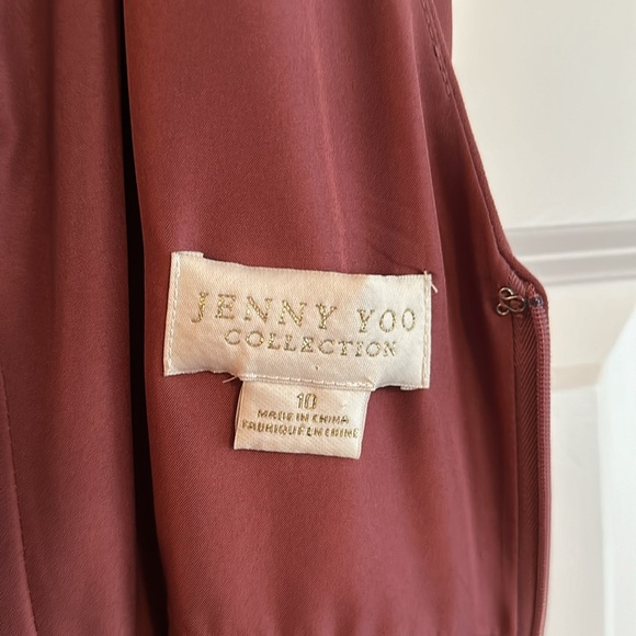 Jenny Yoo Liana Bridesmaid Dress (Cinnamon Rose) - Picture 6 of 8